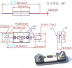 1pcs 72V High Current Car Fuse, White Ceramic Shell, Gold Fuse 500A 80V 400A 225A
