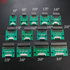 1PC FPC/FFC Adapter Board 0.5mm To 2.54mm Connector Double Row Straight Needle 4/6/8/10/12/14/15/16/18/20/22/24/26/30/34/36 Pin
