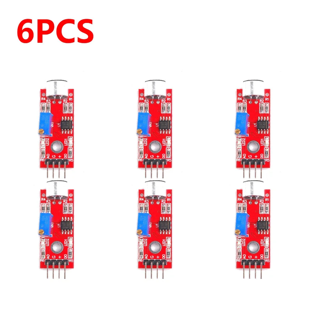 1-10PCS KY-037 High Sensitivity Sound Detection Module DC 4-6V LM393 Microphone Sensor Detection Module For arduino AVR PIC