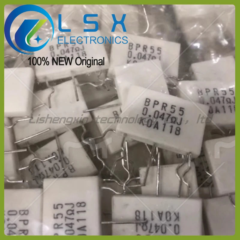 10pcs Unsensitized Cement Resistor BPR55 0.047R 10W 0.047R 0.047 Ohm 0.047 ohm New Original