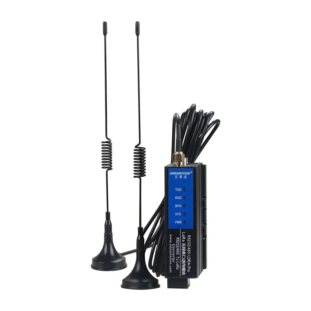 RS232/485-LORA RS422 Wireless PLC Long Rage Radio Communication Module RS485 to LR100 Signal Converter Spread Spectrum