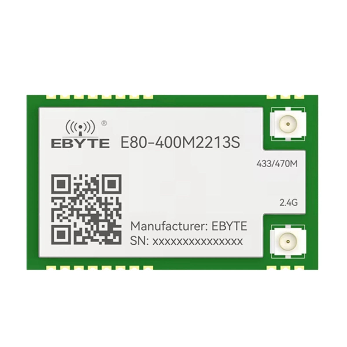 2X EBYTE LR1121 Lora Spread Spectrum Module Dual-Band 433Mhz 2.4G SMD TCXO E80-400M2213S SPI RF Module