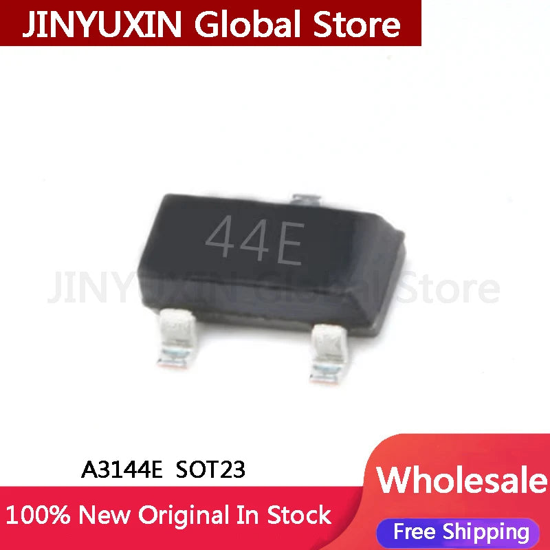 50-100Pcs A3144E 44E SOT-23 In Stock Wholesale