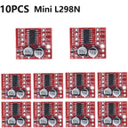 L298N DC Motor Driver Module L298N Stepper Motor Smart Car Robot Breadboard Peltier High Power L298 DC Motor Driver for Arduino