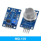 DIY MQ-2 MQ-3 MQ-4 MQ-5 MQ-6 MQ-7 MQ-8 MQ-9 MQ-135 Detection Smoke Methane Liquefied Gas Sensor Module For Arduino Starter