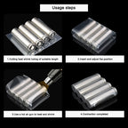 160mm~500mm Transparent PVC Heat Shrink Tube 18650 Battery Pack 1M~10M Insulated Protection Film Wrap Lithium Case Cable Sleeve