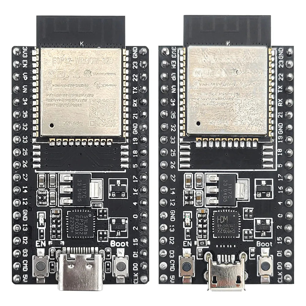 ESP32 Development Board with GPIO Expansion Board Kit ESP32-32D BT Wifi Module USB Type-C 38PIN CP2102 ESP32-DevKitC