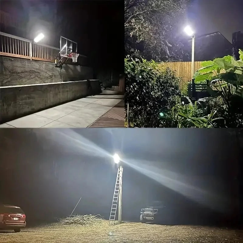 Powerful 150000W LED Solar Lights Outdoor Motion Sensor Solar Street Lamp Remote Control IPX67 Waterproof Street Garden Lantern