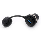 New Arrival Waterproof USB 3.0 Connector,Panel Mount Chassis Connector,Soldering Free D Type USB Female to Female Adapter