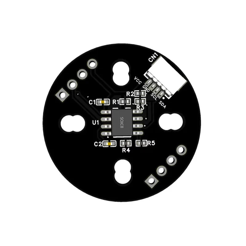 AS5600 Magnetic Rotary Encoder Module, 12-Bit I2C Non-Contact Angle Sensor for Arduino DIY Motor Control