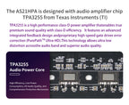 AS21 TPA3255 Bluetooth 5.2 2.1 Channel Power Audio Stereo Subwoofer Amplifier Board 300WX2+600W TREBLE Bass Note Tuning AMP