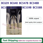 100pcs BC639 BC640 BC546B BC547B BC548B BC556B BC557B BC558B BC559B BC546 BC547 BC548 BC556 BC557 BC558 TO-92