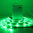 3AA Battery Power RGB Led Strip Light 5V 5050 with 3/17/24Key Remote Control Flexible Tape Waterproof Led Light TV Backlight