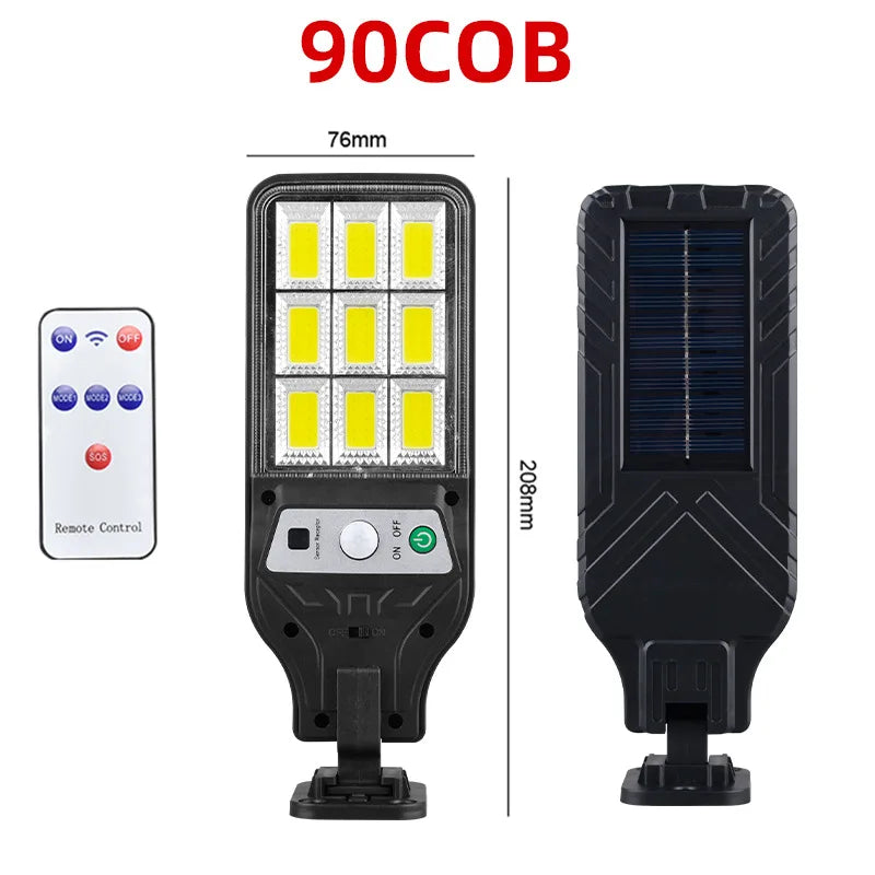2025 NEW 43LED 60000LM Solar Outdoor Lights Wall Lamp Sunlight Motion Sensor Light Waterproof Garden Street Outdoor Solar Lamp