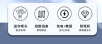 65W USB 1 to 2 Fast Charging Elbow Computer Extension Cord Flat Data Cable Mobile Phone Car Expander Carplay Splitter 10/20cm