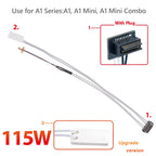 Ceramics Heating element Thermistor for Bambu lab A1 A1Mini X1 X1C P1 P1P P1S Combo 3D Printer HeaterParts