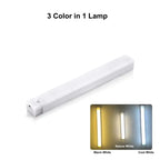 AITHEA Motion Sensor LED Cabinet Light USB Rechargeable Wireless Strip Lamp for Closet Wardrobe Kitchen Staircase Bedroom