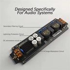 New HIFI Audio Power EMI Filter Module AC Power Filter Anti-Lightning Audio DIY