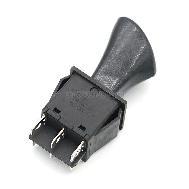 1Pcs KCD4-604 6Pin Latching Forward-Stop-Back Slide Toggle Switch AC 250V 16A AC 125V 20A Children's Toy Car Accessories KCD2