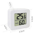 1/3/4/6 PCS Mini LCD Digital Thermometer Hygrometer Indoor Room Temperature Humidity Meter Sensor Gauge Weather Station Set