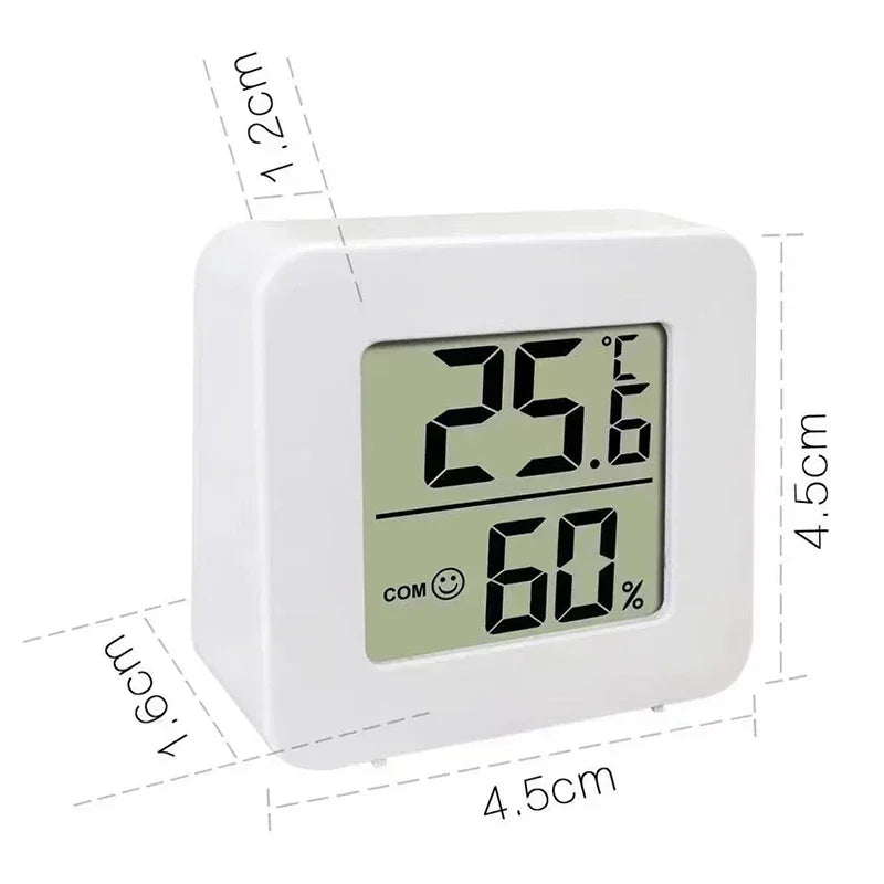 1/3/4/6 PCS Mini LCD Digital Thermometer Hygrometer Indoor Room Temperature Humidity Meter Sensor Gauge Weather Station Set