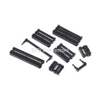 10Pcs 2.0 2mm Pitch FC 2X3/4/5/6/7/8/10/12/13/15/17/20/25 Pin IDC Female Header Socket Connector For 1.0mm Flat Cable