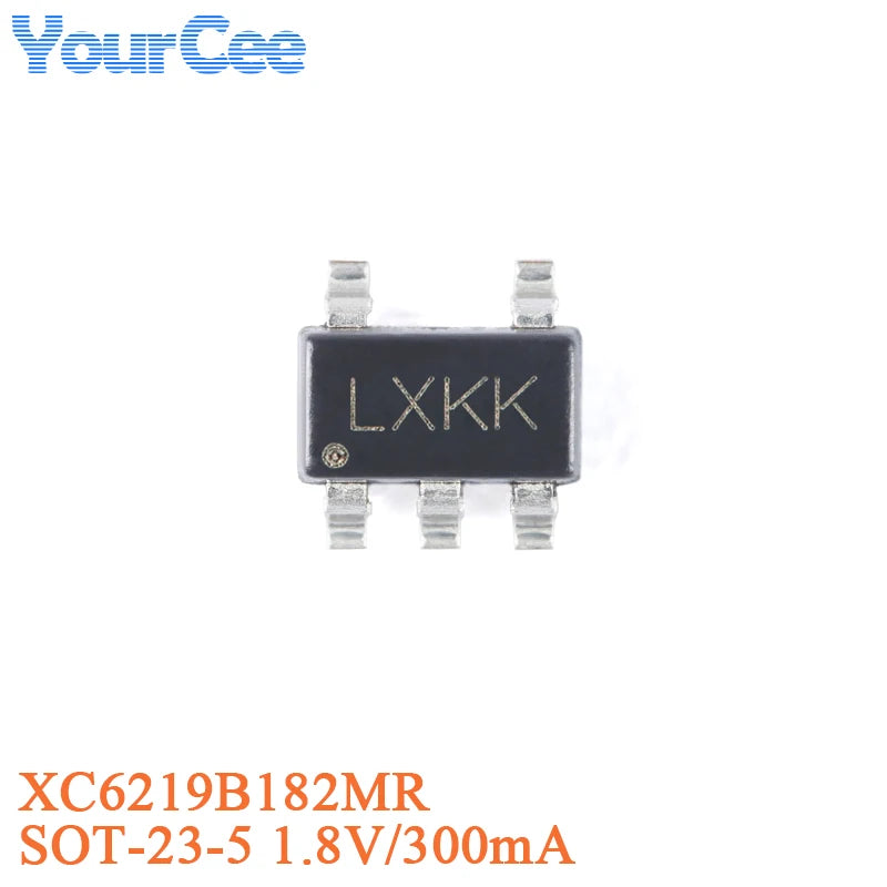 50pcs XC6206P332MR XC6206 XC6206P362MR XC6206P302MR XC6206P282MR XC6206P252MR XC6206P182MR SOT-23 Low Dropout Linear Regulator