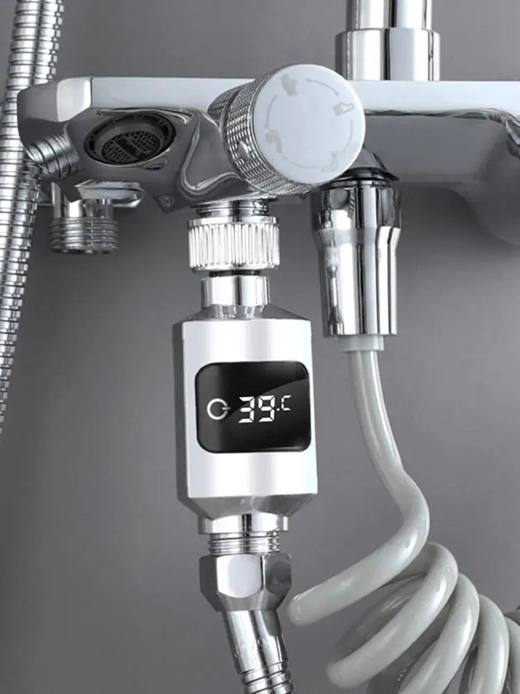 Shower Head Water Temperature Monitor Electricity LED Temperature Display Faucets Thermometer Shower Home Meter Water Bathi Z4Q7