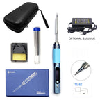Pine64 Smart Mini Pinecil Soldering Iron With B2 BC2 KU C1 ILS I C4 D24 K Tips With DC power supply Storage Bag