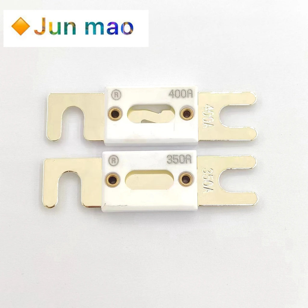 1pcs 72V High Current Car Fuse, White Ceramic Shell, Gold Fuse 500A 80V 400A 225A