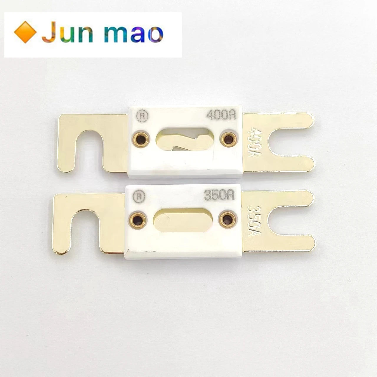 1pcs 72V High Current Car Fuse, White Ceramic Shell, Gold Fuse 500A 80V 400A 225A