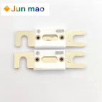 1pcs 72V High Current Car Fuse, White Ceramic Shell, Gold Fuse 500A 80V 400A 225A