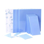 Thermal Pad Silicone Sheet with Adhesive Backing, Silicone Grease, CPU GPU Memory Cooling, Laptop GPU North‑South Bridge Heat Di