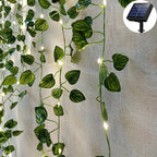 2M 20 LED Green Leaf String Light Garden Lights New Year Decorations String Lamp Wedding Thanksgiving Christmas Decoration