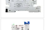 1PCS Slim Relay HF-41F 5V 12V 24V High Frequency Relay Base DIN Rail Relay 41F-5-ZS41F-12-ZS41F-24-ZS LED 6A