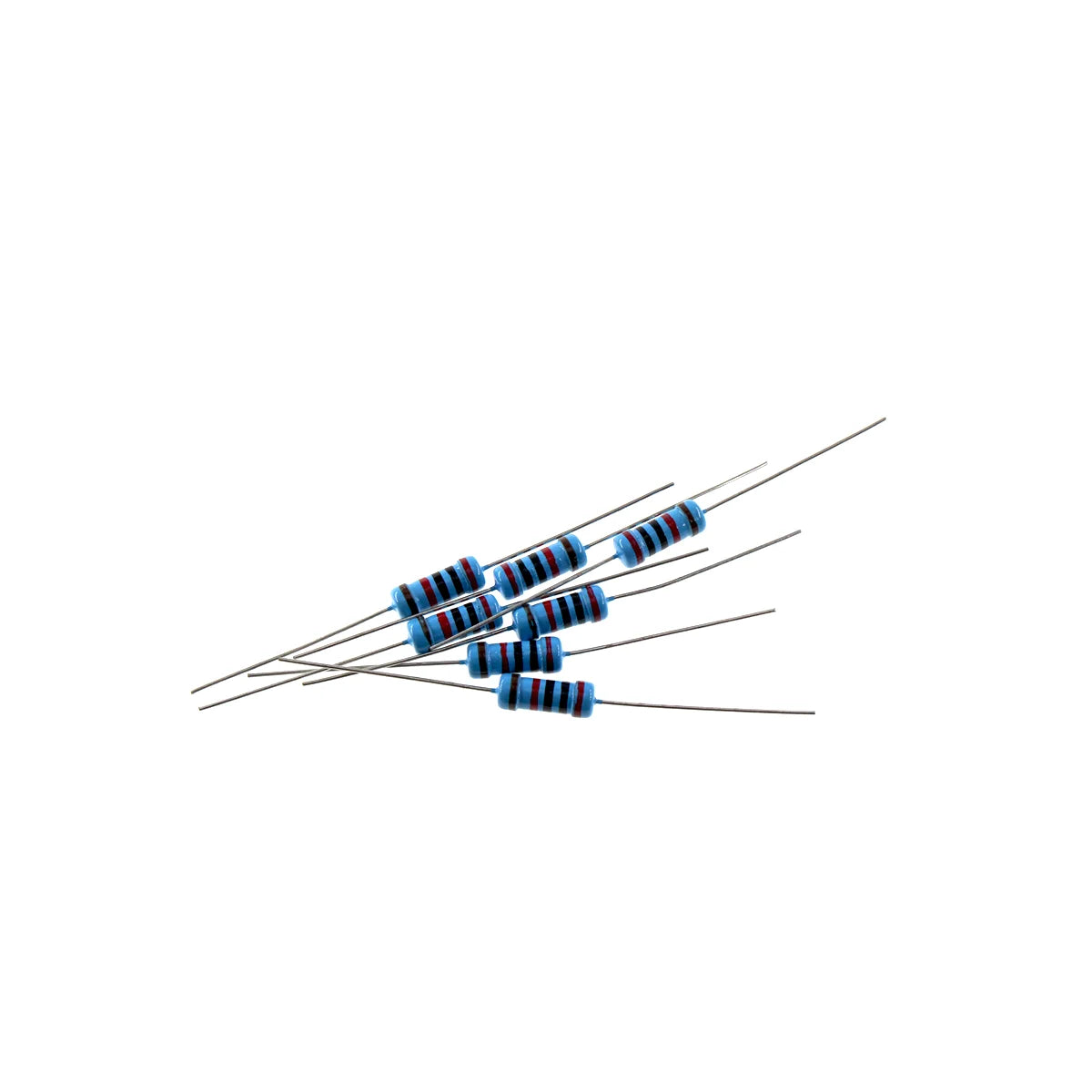 20PCS 1W resistor resistance Metal film 1R 2R 3R 4.7R 10R  33R 47R 100R 220R  470R 1K 2. 3.3K 4.7K 10K 22K 33K 100K-10M
