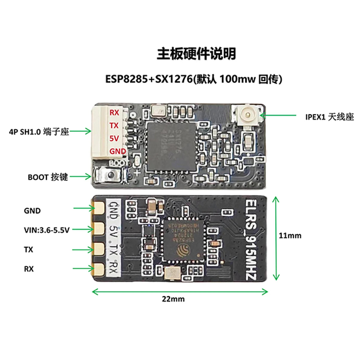 10PCS 915MHz ELRS SMA Male Antenna Long Range 2.4G/868M FPV Drone for Radiomaster BetaFPV TBS Crossfire Receiver RC Accessories