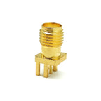 Female Jack Male Plug Adapter PCB Right Angle Mount 1.2mm Spacing Connector RPSMA-KE SMA-KE