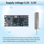 Ingenious-HC-12 433Mhz SI4463 Wireless Serial Port Module 1000M Replace Bluetooth HC12