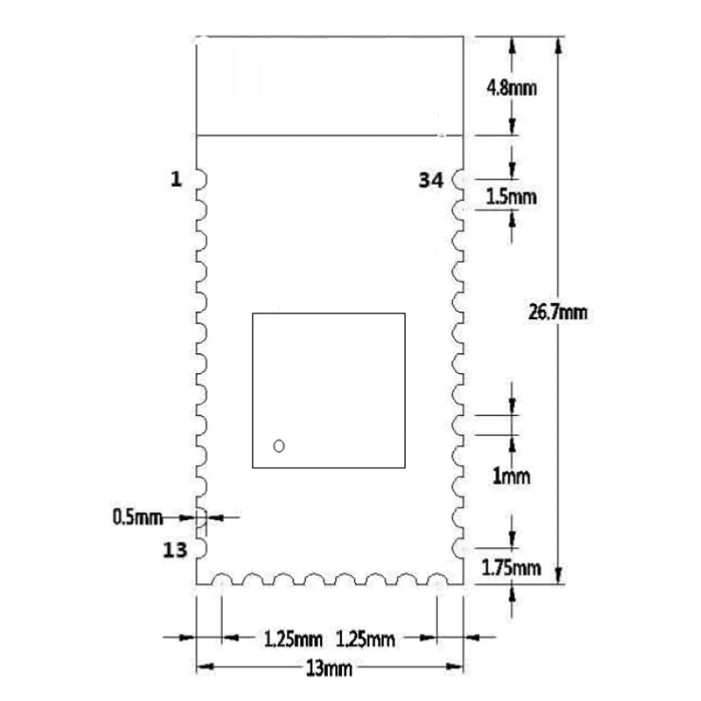 1/5/10pcs HM-10 Blue-tooth 4.0 Module BLE V4.0 CC2541 Chip with AT Command 2.4G 3.6-6V 100m Range