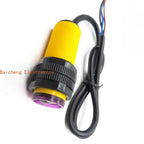 Smart Car Robot E18-D80NK Infrared Obstacle Avoidance Photoelectric Sensor Proximity Switch 3-80cm Detection Range Adjustable