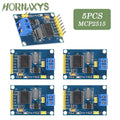 1/5/10pcs MCP2515 CAN Bus Module Board TJA1050 Receiver SPI For 51 MCU ARM Controller NEW