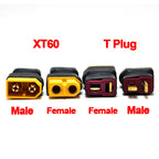 1/5/10Pcs T Deans Plug Male / Female to XT60 Female / Male Connector Adapter For RC LiPo Battery Helicopter Quadcopter RC Parts