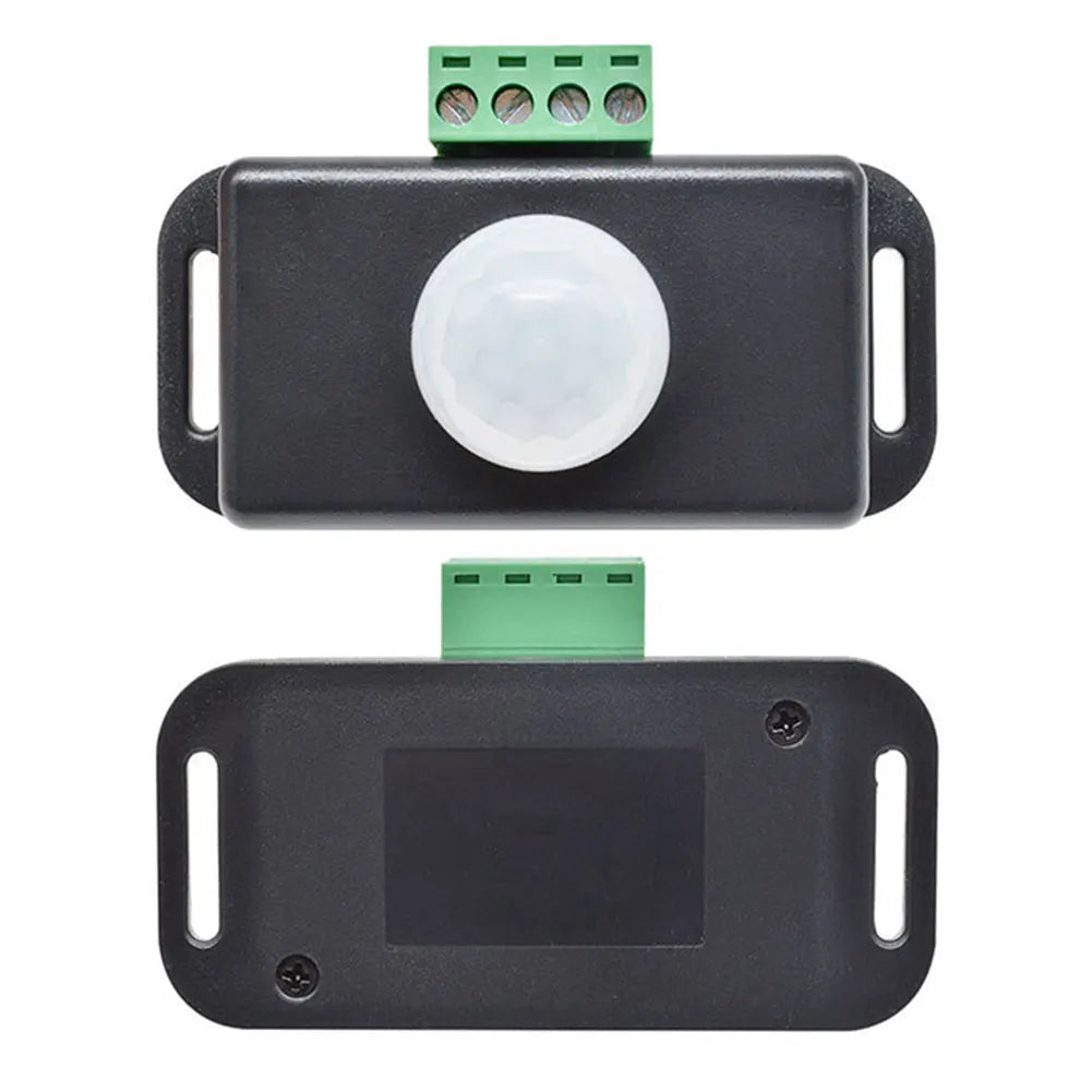DC 12V 24V 6A PIR Motion Sensor Switch Automatic Adjust IR Infrared Detector Light Switch Module for LED Strip Light Lamp