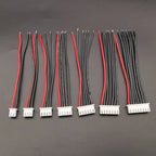 22AWG Lipo Battery Balance Charger Cable Plug JST XH 2.54 1S 2S 3S 4S 5S 6S 7S Connector for LiPo Battery Balance Charging Wire