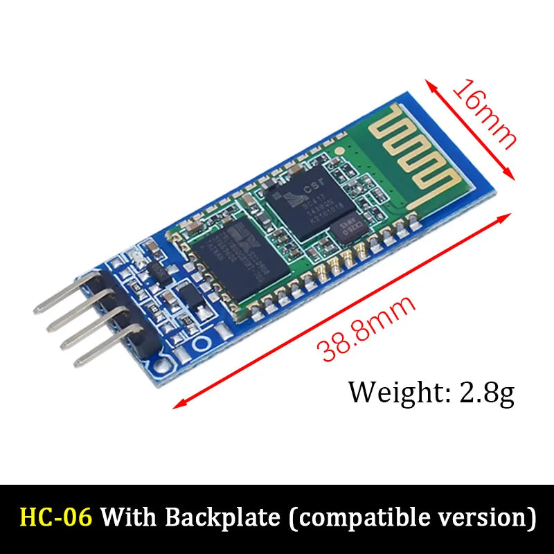 HC-05 HC 05 hc-06 HC 06 RF Wireless Bluetooth Transceiver Slave Module RS232 / TTL to UART converter and adapter for arduino