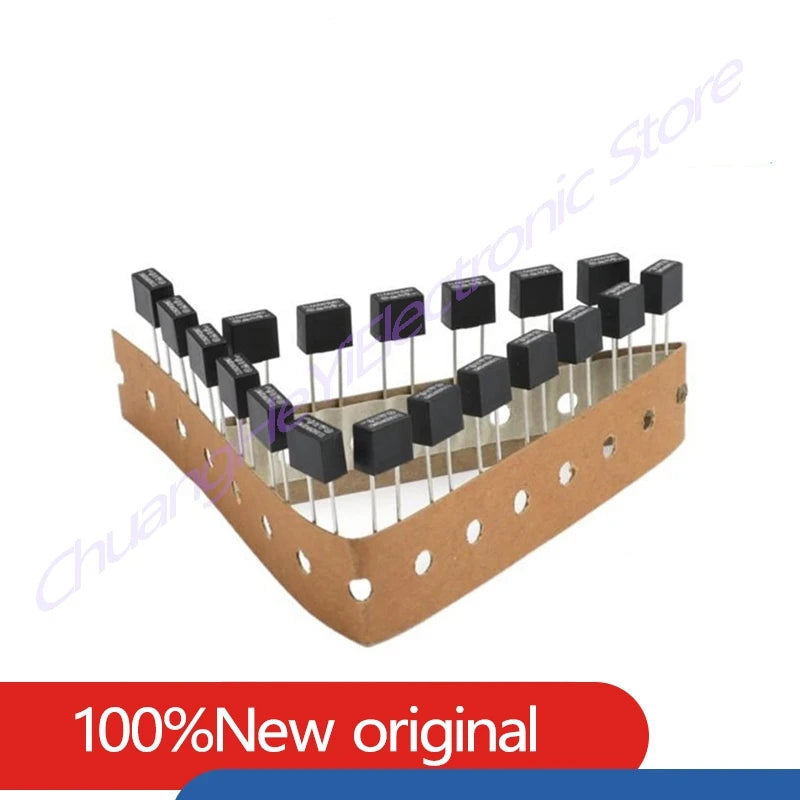 10pcs Fuse T0.5A T1A T2A T2.5A T3.15A T4A T5A T6.3A T8A T10A 250V 392 Square Plastic Power Board Commonly Used Fuses Slow Blow