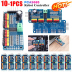 PCA9685 PWM Servo Driver Board IIC Interface 16 Channel 12-Bit PWM Servo Motor Driver Board Controller for Arduino Robot