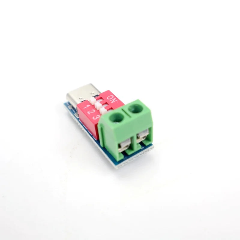 PD 3.0 fast charging trigger module Type-C 5-20V adjustable 100W decoy tester board support QC2.0/3.0