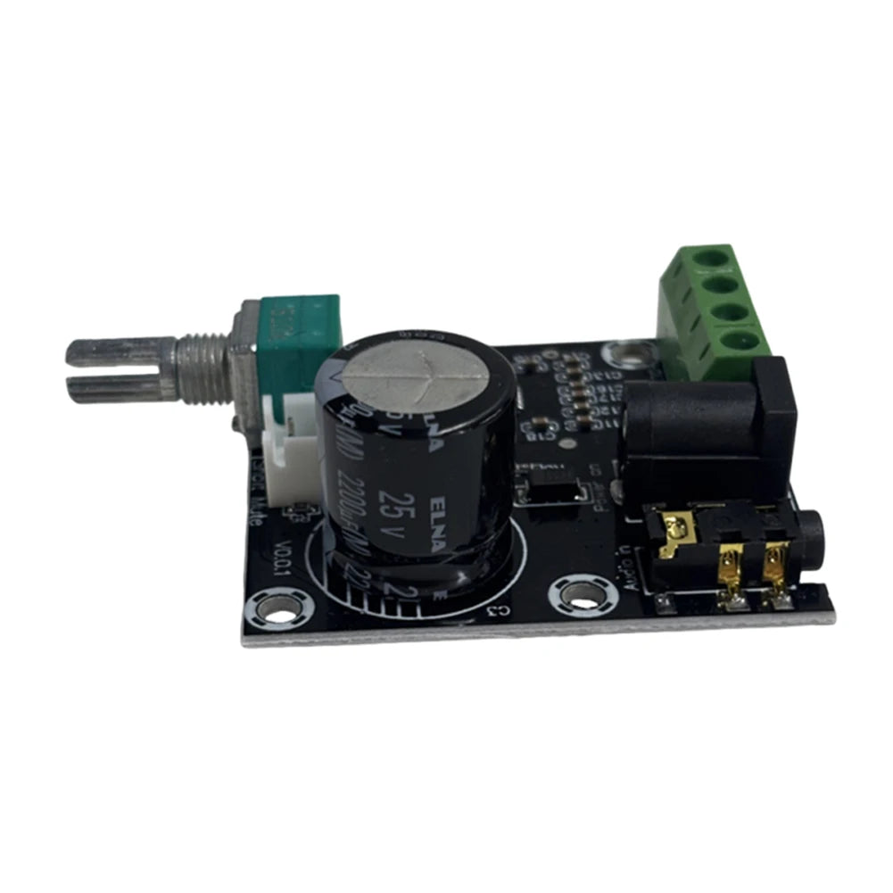 Digital Audio Amplifier Board PAM8610 12V Audio Power Amplifier Board 15W X 2 Dual Channel Multiple Protection 15W X 2